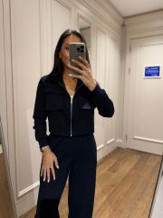 Art 6005 Fermuarlı Siyah Modal Takım