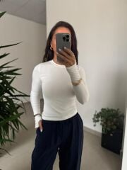 İb 4411 Parmak Geçmeli Krem Body