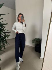 İb 4411 Parmak Geçmeli Krem Body