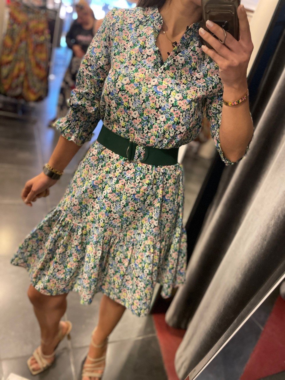 11 Yeşil lastik kemer