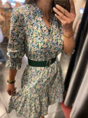 11 Yeşil lastik kemer