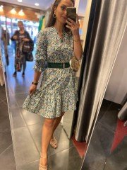 11 Yeşil lastik kemer