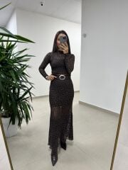 Bb 29891 Kahve Dantel Etek