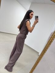 Art 4020 Vatkalı Tensel Palazzo Kahve Takım