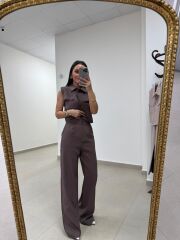 Art 4020 Vatkalı Tensel Palazzo Kahve Takım