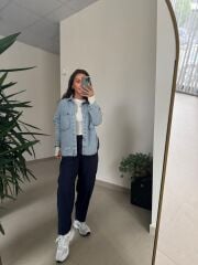 Spt 3448 Denim Gömlek Ceket