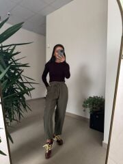 İb 4411 Parmak Geçmeli A.Kahve Body