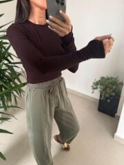 İb 4411 Parmak Geçmeli A.Kahve Body