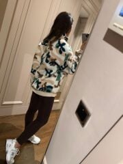 Mz 22684 Çok Renkli Fermuarlı Sweat