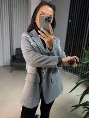 Kaşe Antrasit Ceket