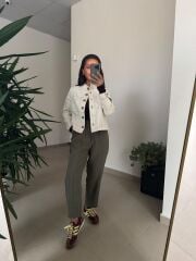 İb 4473 Haki Tensel Pantolon