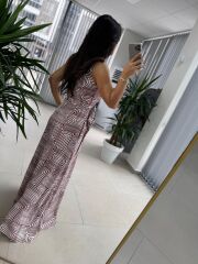 Cr 1003 Bol Paça Bordo Kuşaklı Tulum