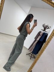 Art 4020 Vatkalı Tensel Palazzo Mint Yeşili Takım