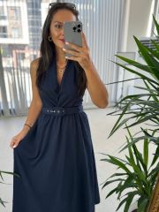 My 3554 Laci Kemerli Elbise
