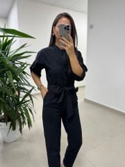 Dv 71553 Siyah Süet Tulum