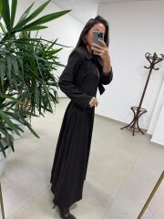 Mk 17892 A.Kahve Maksiboy Etek Ceket Takım