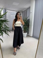 Dr 2563  Siyah Etekli Pantolon