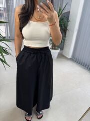 Dr 2563  Siyah Etekli Pantolon