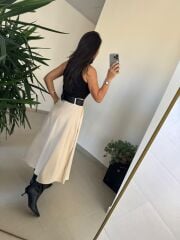 Np 1000 Siyah Marka Model Kemerli Elbise