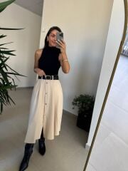 Np 1000 Marka Model Kemerli Elbise