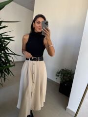 Np 1000 Marka Model Kemerli Elbise