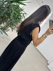 Art 4012 İthal Kumaş Siyah Etekli Takım