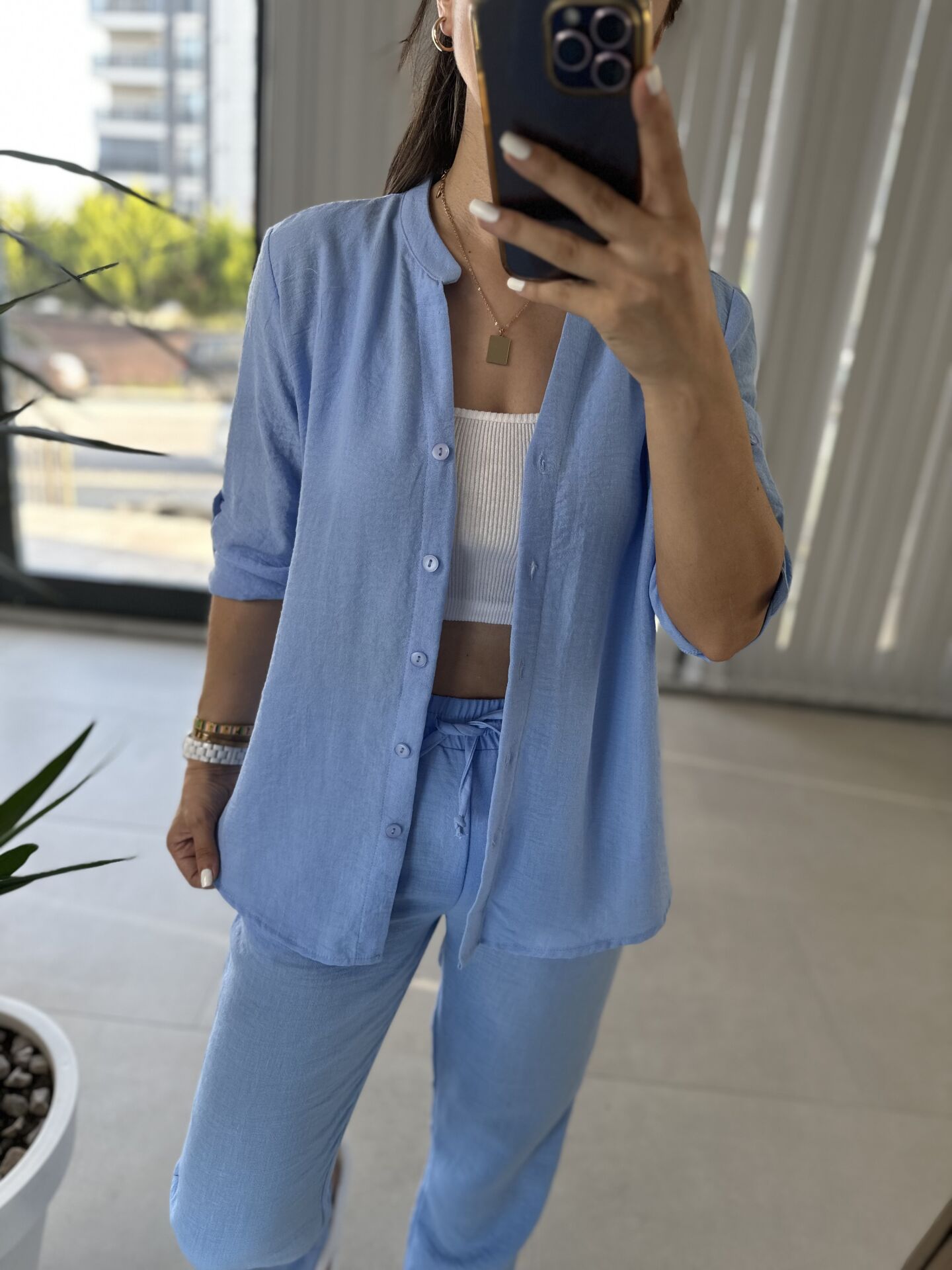 Mng bebe mavi takım