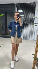 Navy Denim Jacket