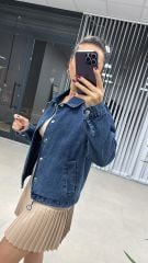 Navy Denim Jacket
