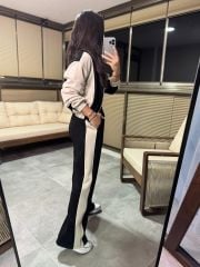 Mk 0179 Fermuarlı Siyah-Taş Modal Takım