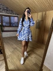 Mein Hemdkleid aus 3057 Saks-Twill-Stoff