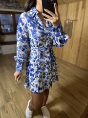 My 3057 Saks twill fabric Shirt Dress