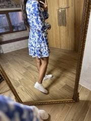 Mein Hemdkleid aus 3057 Saks-Twill-Stoff
