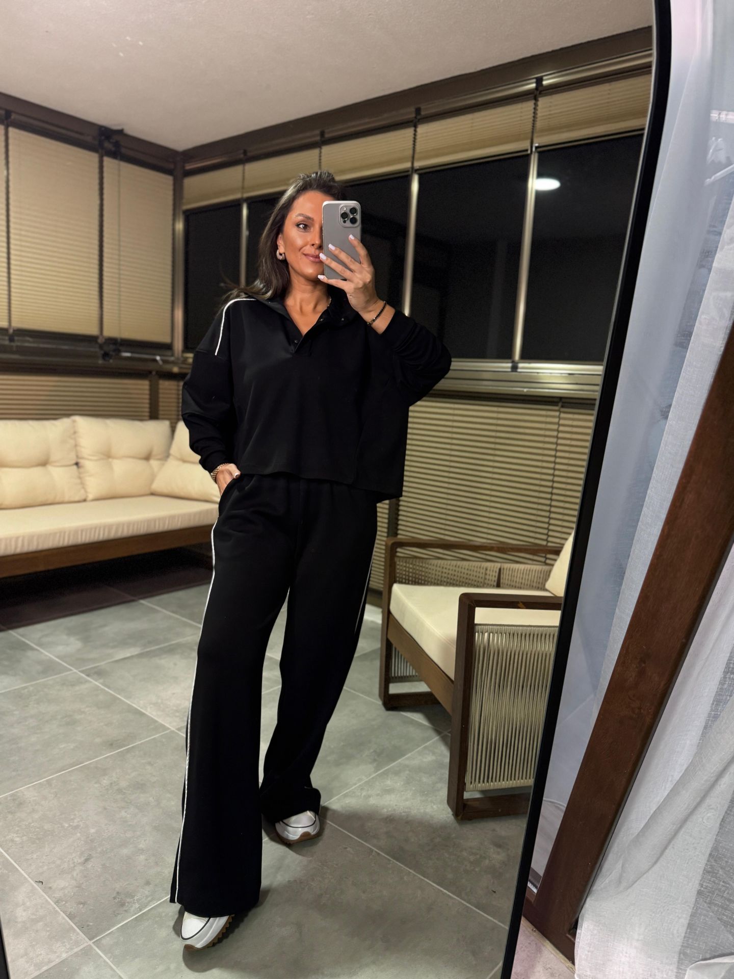 Mk Oysh 0184 Siyah Modal Takım