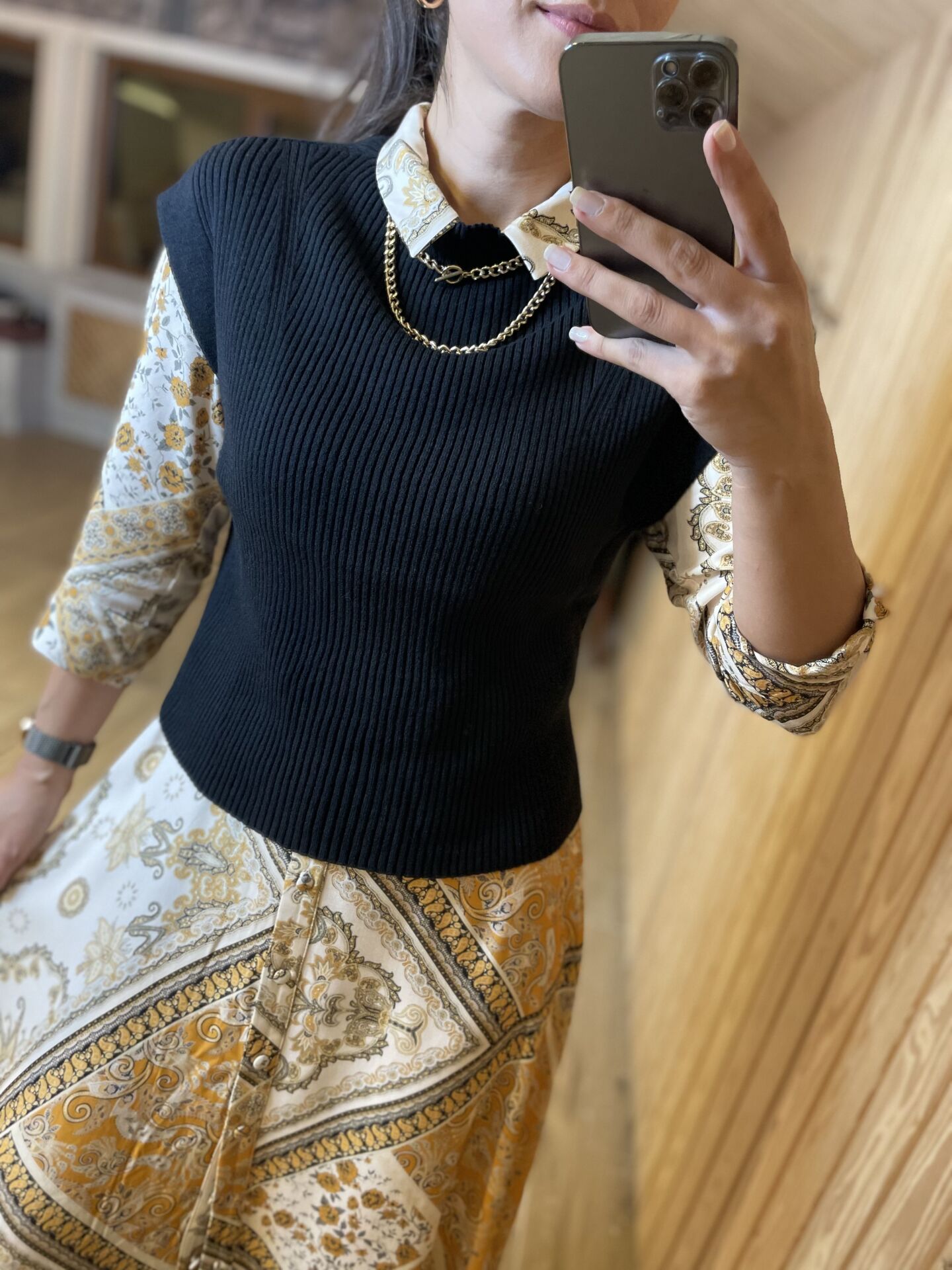 Orj marka siyah fitilli süveter