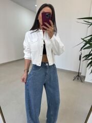 Lc 5001 Wide Leg Denim Pantolon