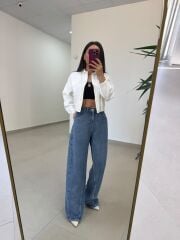 Lc 5001 Wide Leg Denim Pantolon