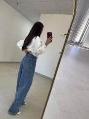 Lc 5001 Wide Leg Denim Pantolon