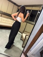 Mc 3013 Palazzo Siyah Pantolon