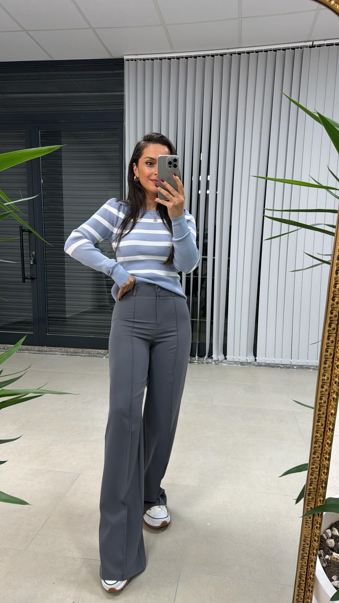 Mc 3012 Çimalı Gri Pantolon