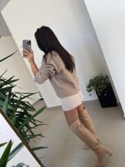 Dv 10645 Vizon V Yaka Yumoş Triko