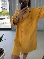 Hardal Tunik Elbise