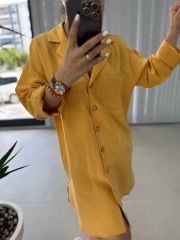 Hardal Tunik Elbise