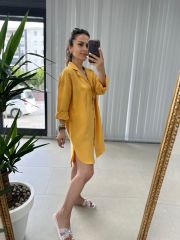 Hardal Tunik Elbise