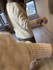 Orj marka vizon kırçıllı kazak