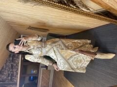 155 Nude kalın tokalı kemer