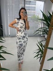 My 3403 Black Transitional Pencil Dress with Pads
