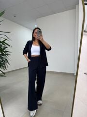 Art 1001 Kapüşonlu Fermuarlı Modal Laci Takım