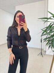 Po 2844 Transparan Hırka