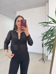 Po 2844 Transparan Hırka